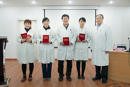 史院长与优秀科研奖获得者
